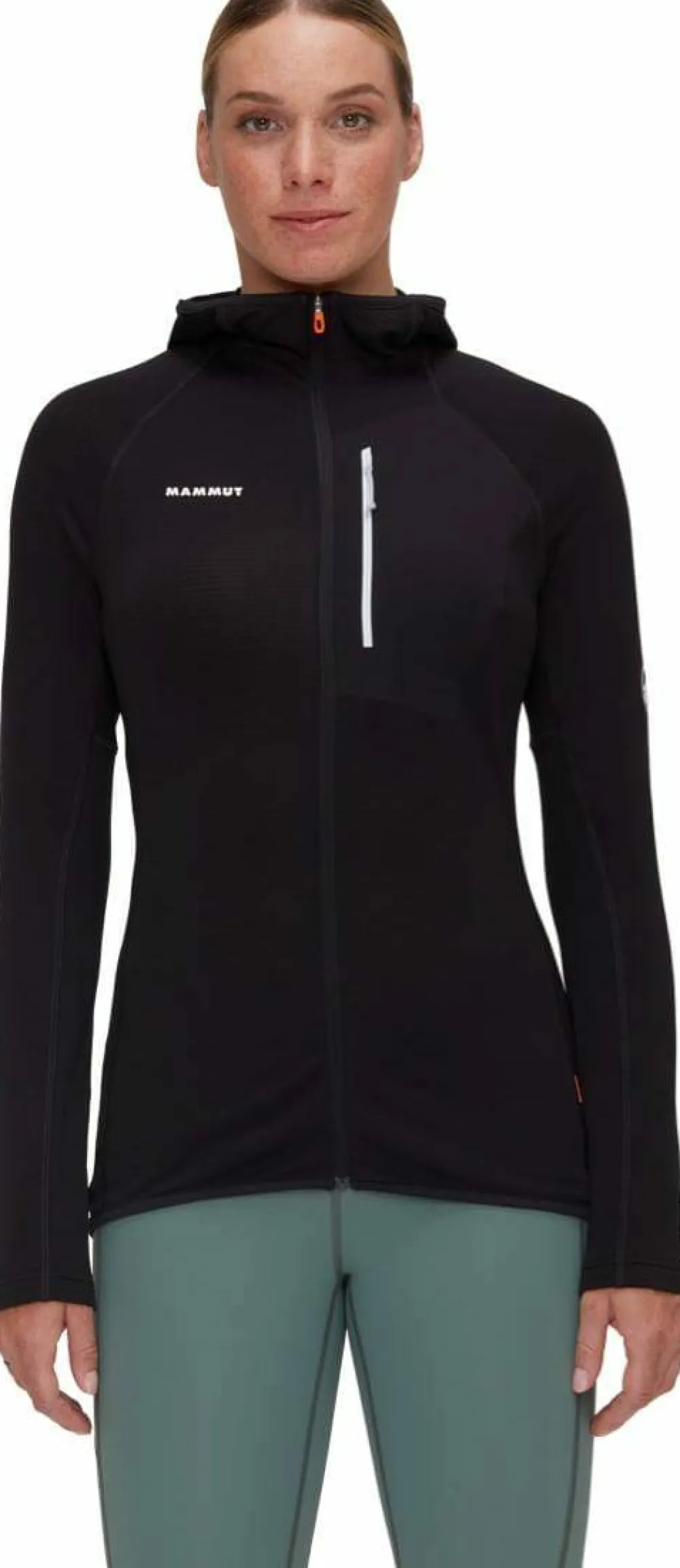 Mammut Women's Aenergy Light ML Hooded Jacket Black Clearance