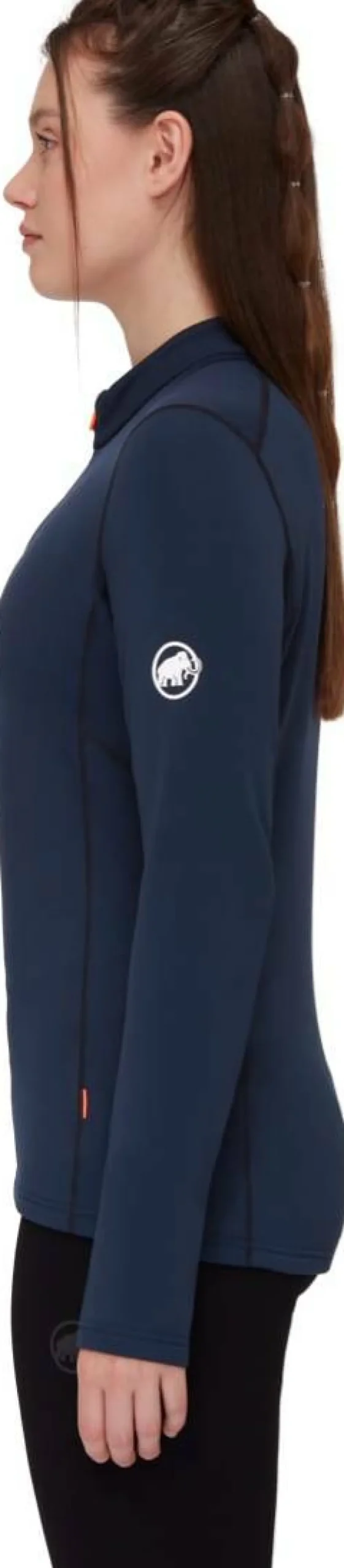Mammut Women's Aenergy ML Half Zip Pull Marine/Black Outlet