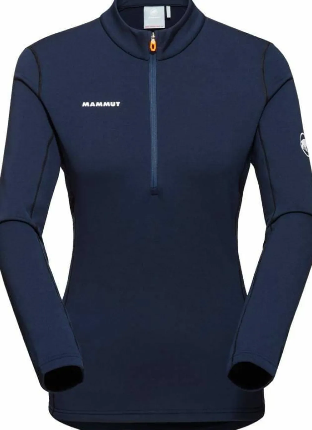 Mammut Women's Aenergy ML Half Zip Pull Marine/Black Outlet