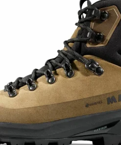 Mammut Women's Ducan III High Lth Gtx Dark Sand-black