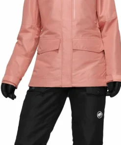 Mammut Women's Fall Line Hs Thermo Hooded Jacket Quartz Dust New