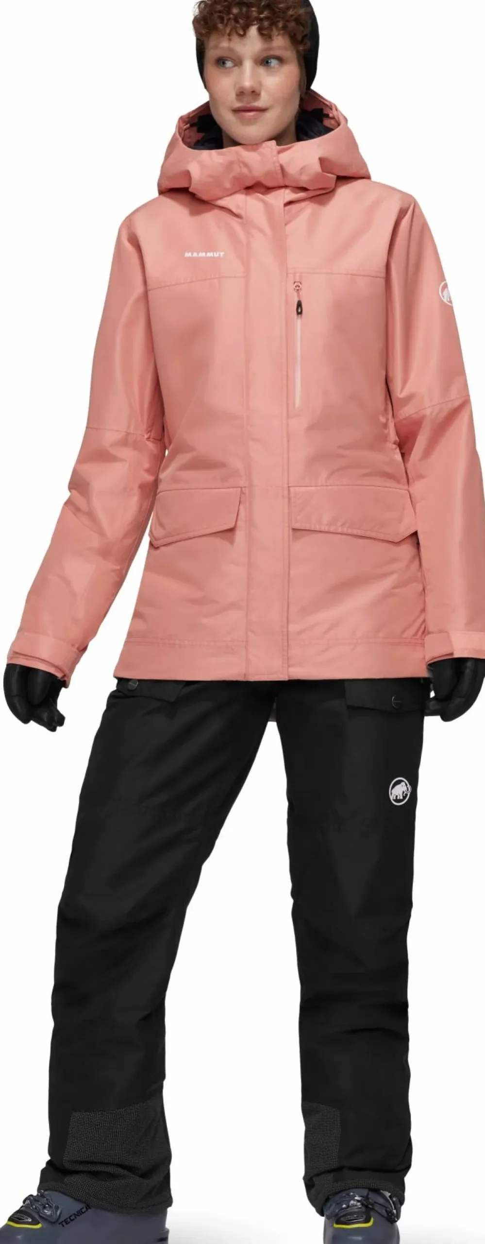 Mammut Women's Fall Line Hs Thermo Hooded Jacket Quartz Dust New