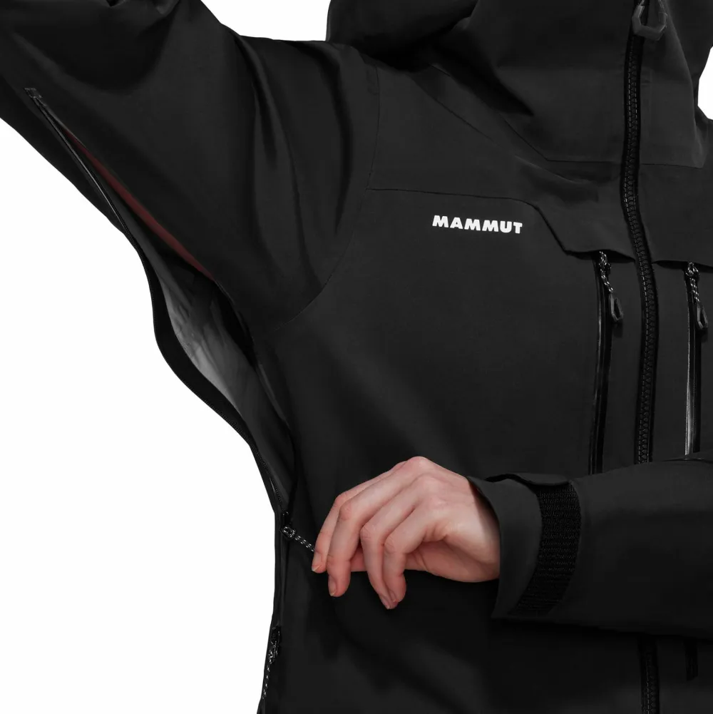 Mammut Women's Haldigrat Hardshell Hooded Jacket Black Best