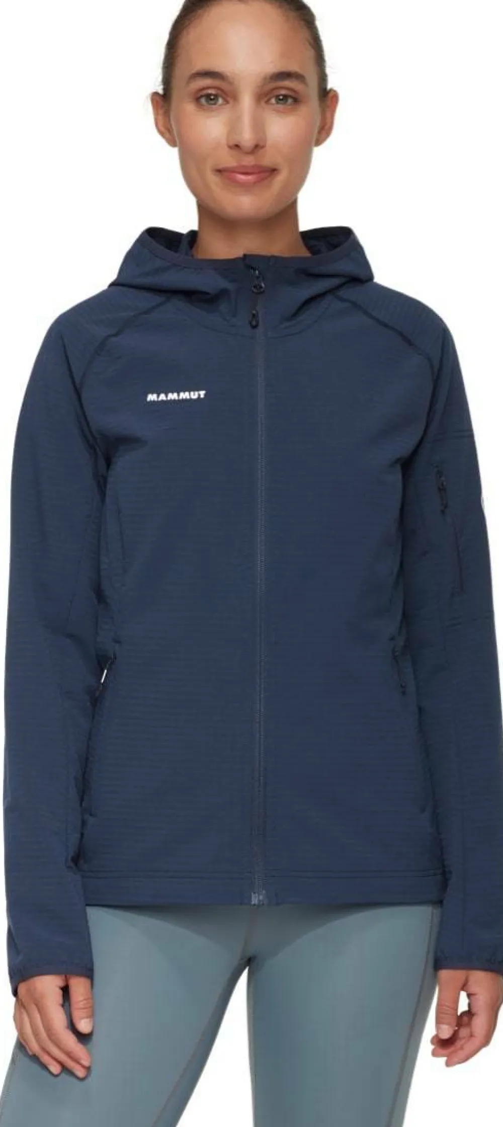 Mammut Women's Madris Light ML Hooded Jacket Marine Sale