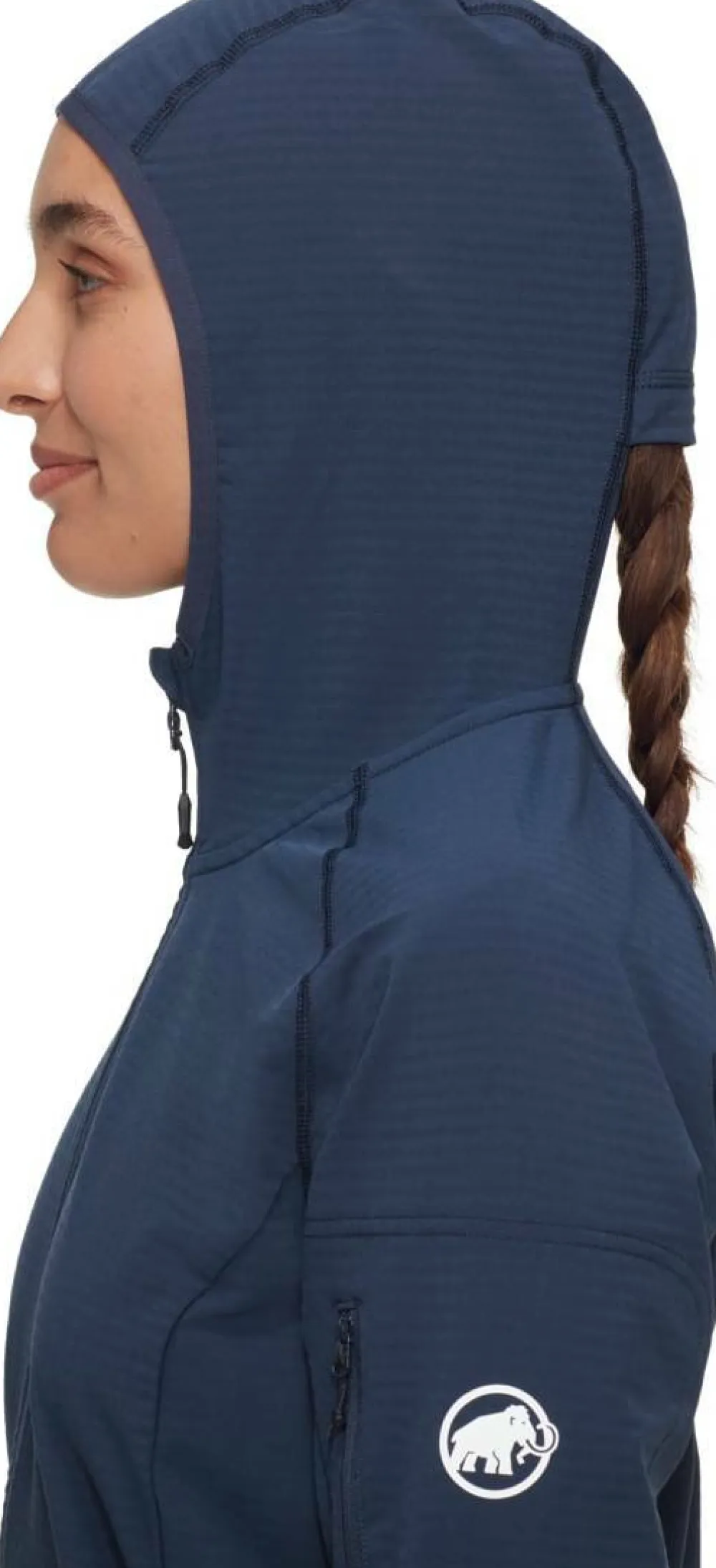 Mammut Women's Madris Light ML Hooded Jacket Marine Sale