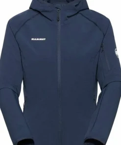 Mammut Women's Madris Light ML Hooded Jacket Marine Sale