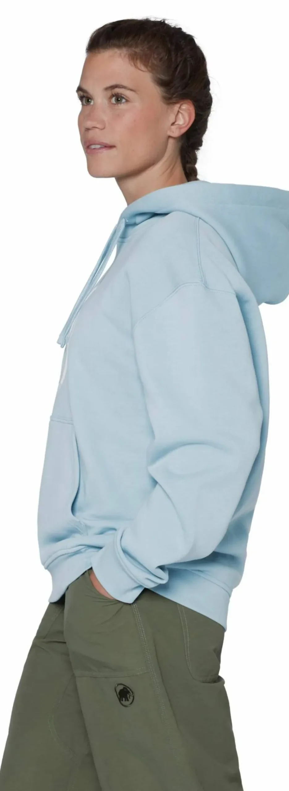 Mammut Women's Base Ml Hoody Classic Nebla Hot