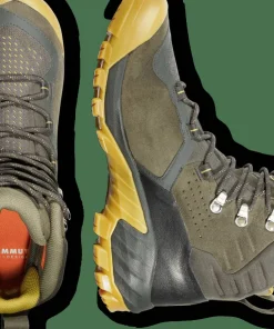 Mammut Women's Sapuen High GORE-TEX Dark Tin/Amber Green