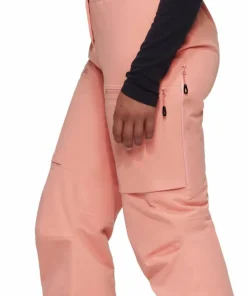 Mammut Women's Stoney Hardshell Thermo Pants Quartz Dust New