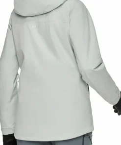 Mammut Women's Stoney Hardshell Thermo Hooded Jacket Silver Sage/Strata Silver Sage-Strata Sale