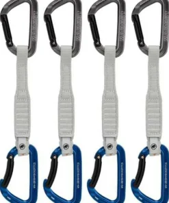 Workhorse Keylock 17 Cm 6-Pack Quickdraws Straight Gate/Bent Gate Key Lock Övrig Utrustning|Klättring