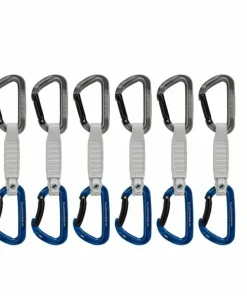 Hot Workhorse Keylock 12 Cm 6-Pack Quickdraws Straight Gate/Bent Gate Key Lock Övrig Utrustning|Klättring