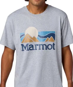 Marmot Men's Coastal Tee ShortSleeve Grey Heather