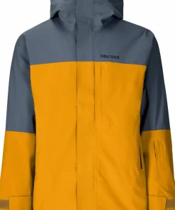 Marmot Men's Elevation Jacket Thunderhead/Honey Glaze Discount