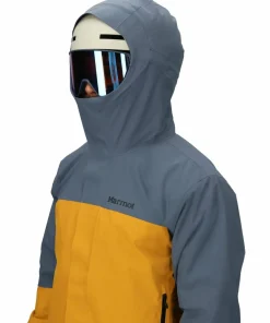 Marmot Men's Elevation Jacket Thunderhead/Honey Glaze Discount