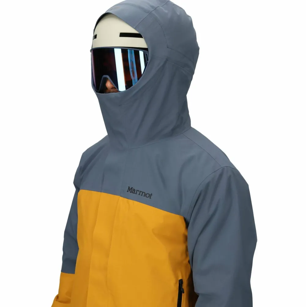 Marmot Men's Elevation Jacket Thunderhead/Honey Glaze Discount
