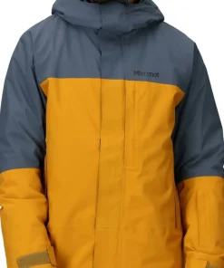 Marmot Men's Elevation Jacket Thunderhead/Honey Glaze Discount