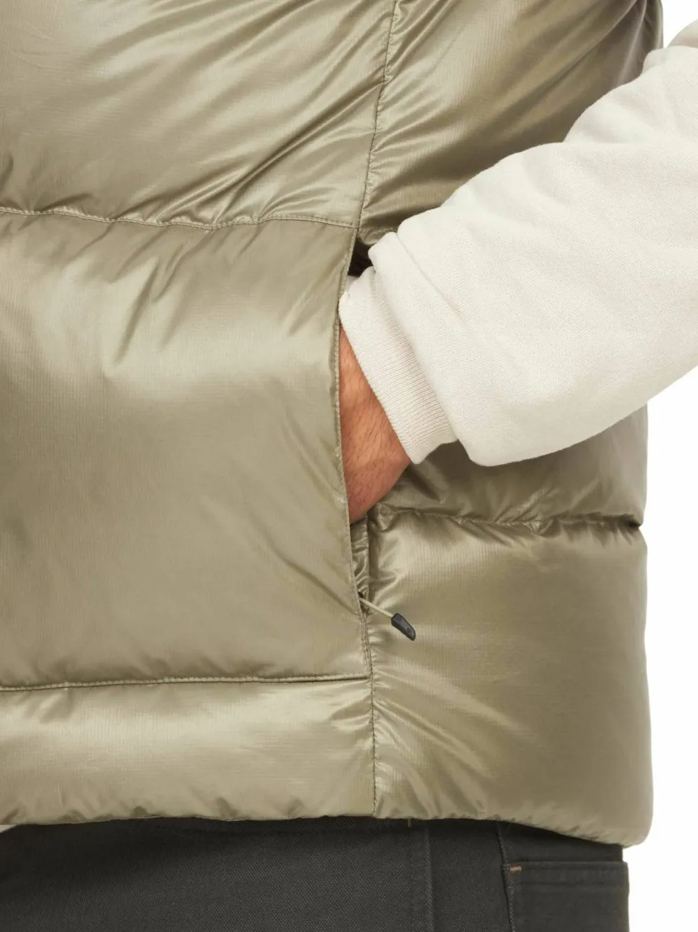 New Men's Guides Down Vest Västar Herr