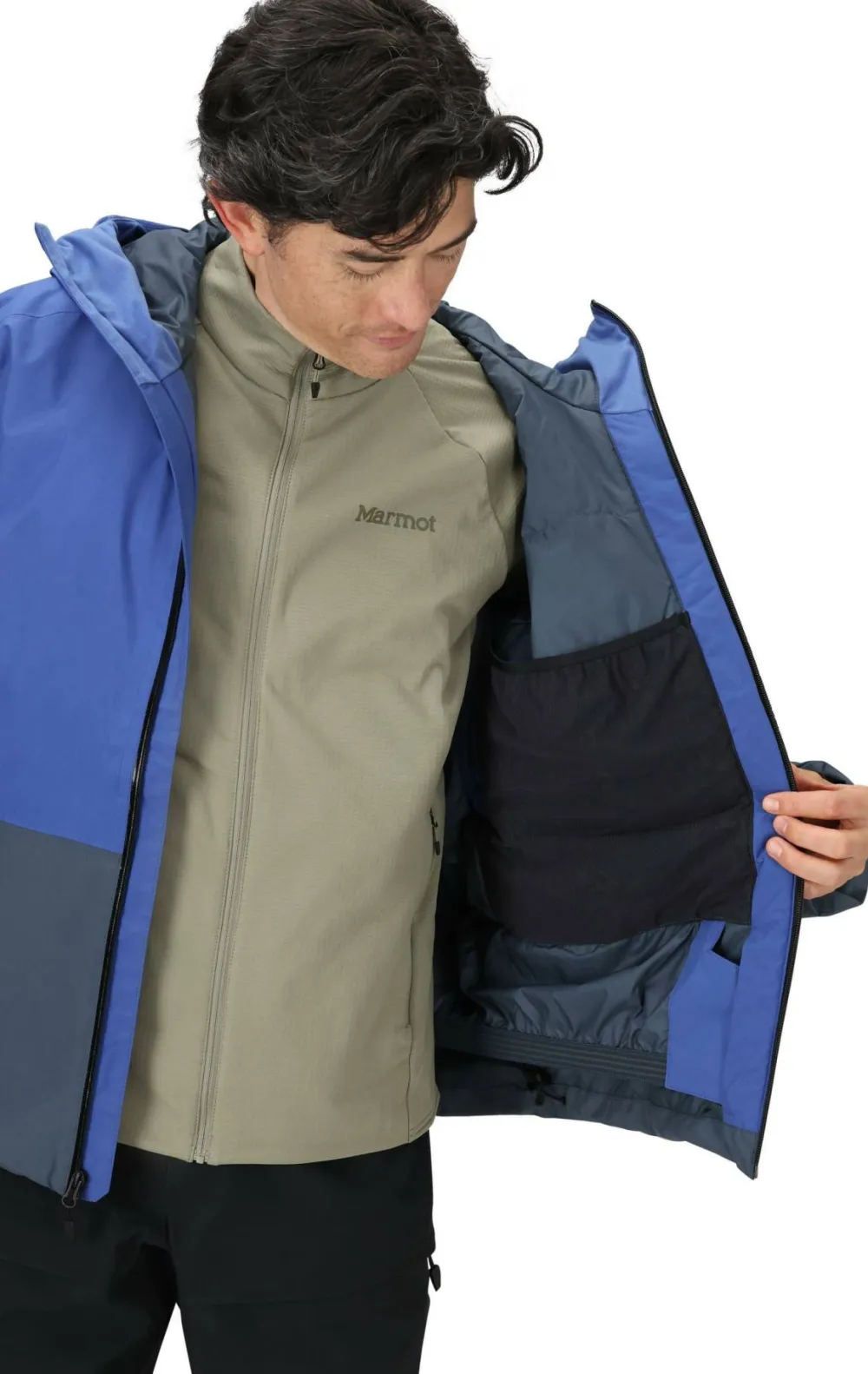 Marmot Men's Lightray GORE-TEX Jacket Oxide Blue/Thunderhead Discount