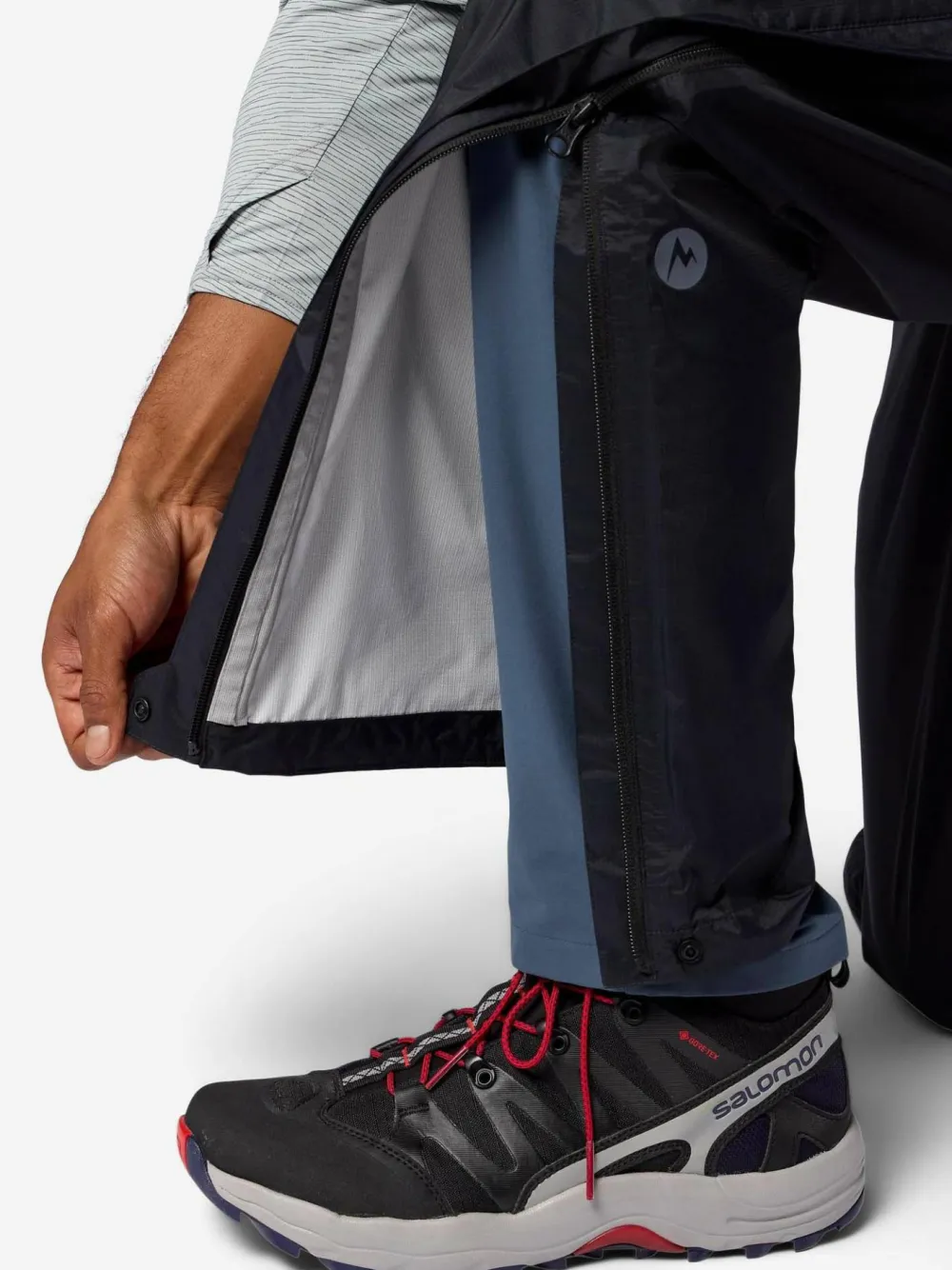 Marmot Men's Precip Evo Full Zip Pant Short Black Best