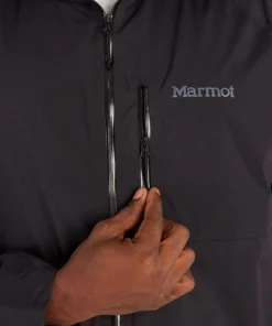 Marmot Men's Superalloy Bio Rain Jacket Black