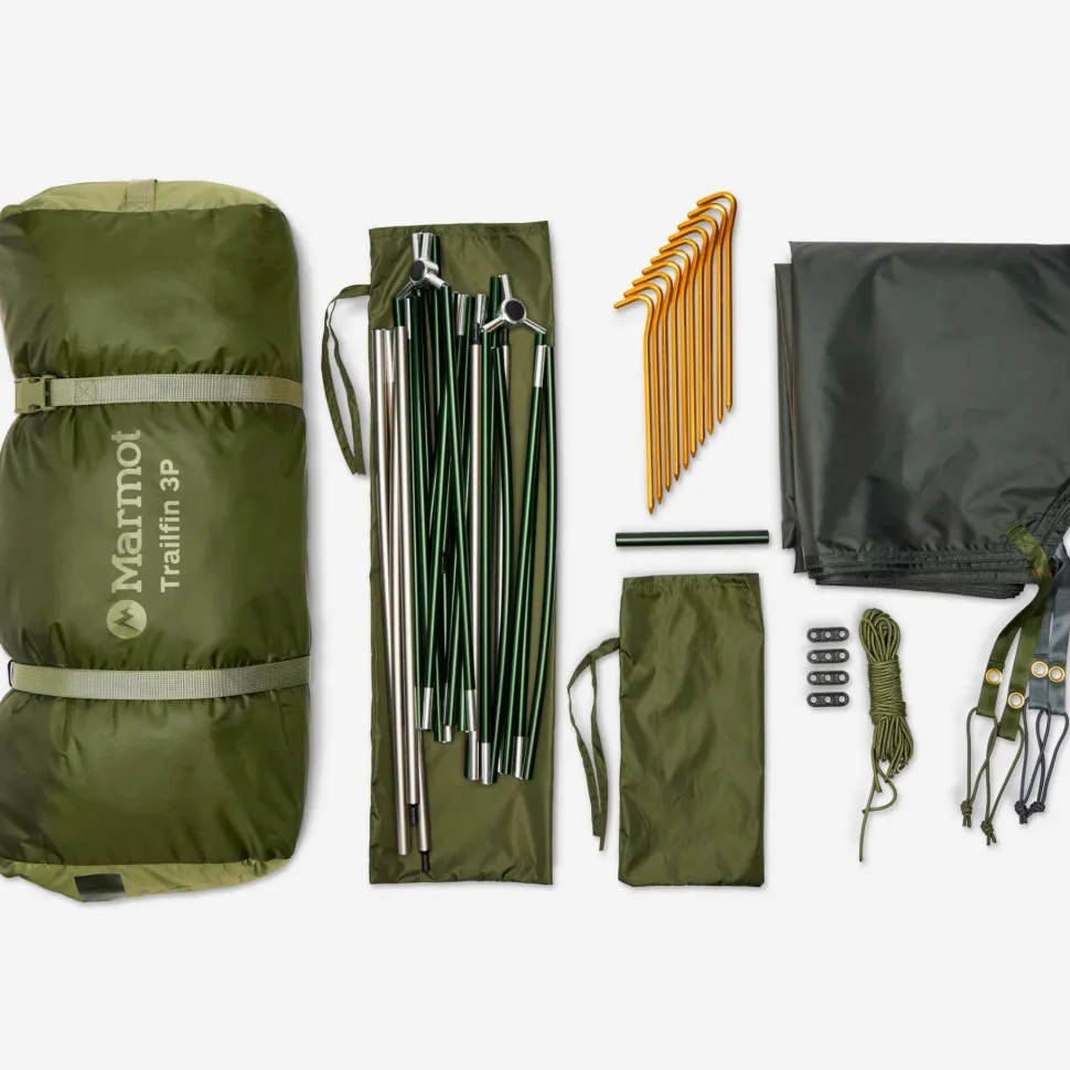 Marmot Trailfin 3p Olive Grove/nori