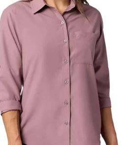 Marmot Women's Airexchange Upf 40 Ls Shirt Light Mauve