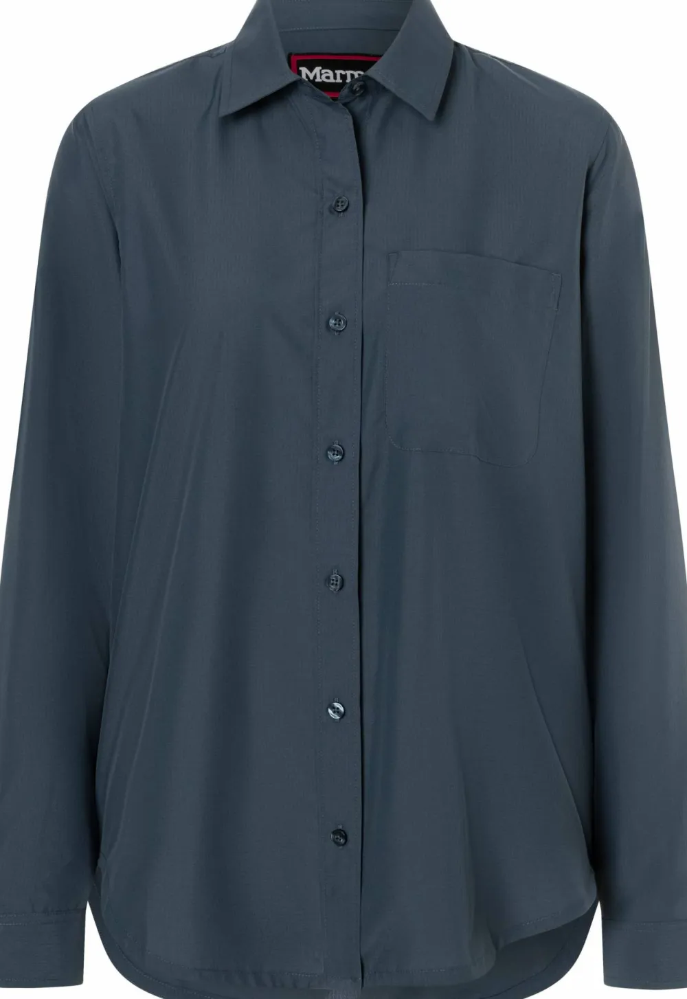 Marmot Women's Airexchange Upf 40 Ls Shirt Thunderhead Clearance