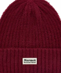 Marmot Women's Fuzzy Beanie Acai Berry Outlet