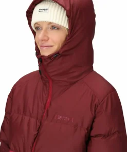 Marmot Women's Guides Down Hoody Acai Berry/Red Mulberry Hot
