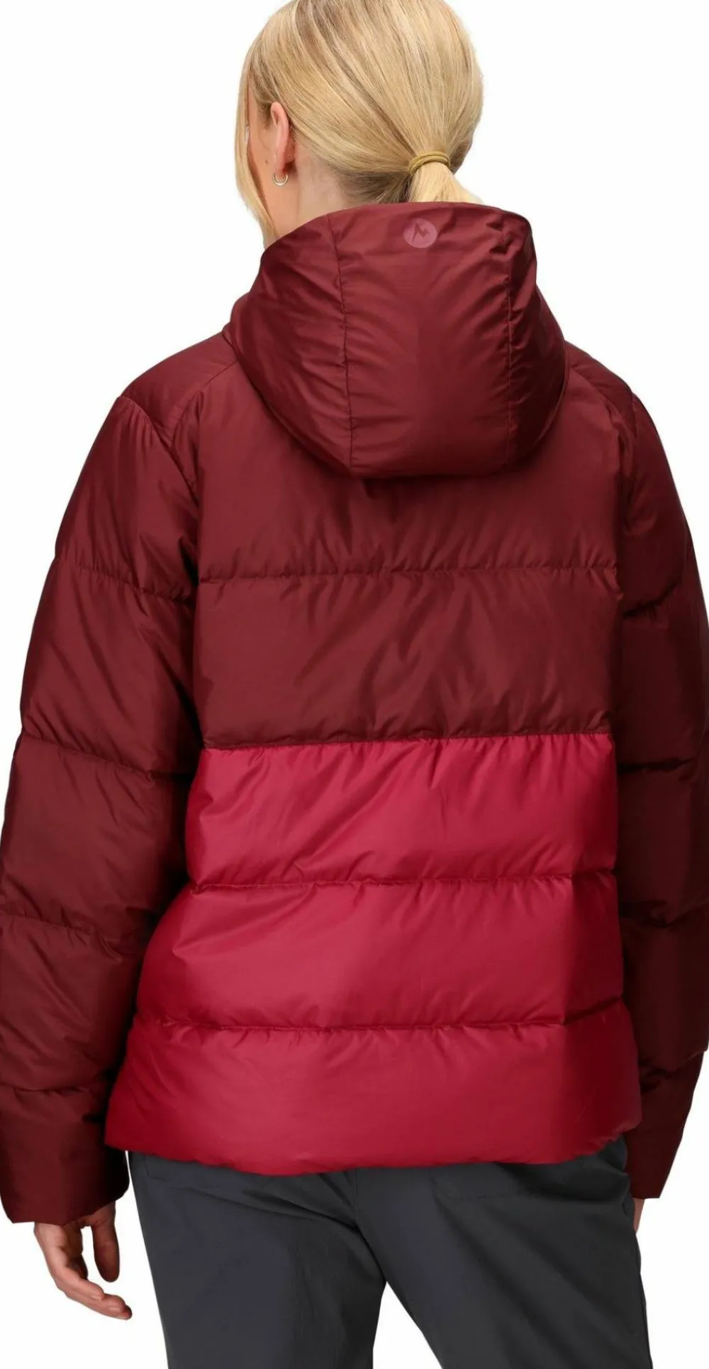 Marmot Women's Guides Down Hoody Acai Berry/Red Mulberry Hot