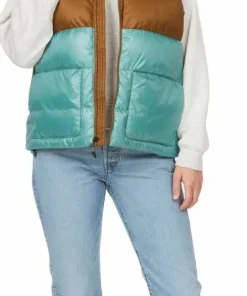Marmot Women's Guides Down Vest Hazel/Blue Agave