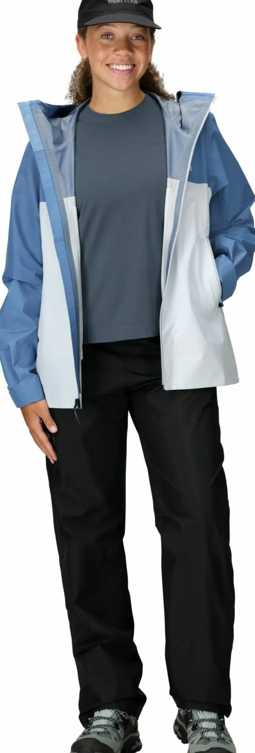 Marmot Women's Minimalist Pertex Jacket Rain Cloud/vapor