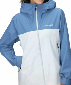 Marmot Women's Minimalist Pertex Jacket Rain Cloud/vapor
