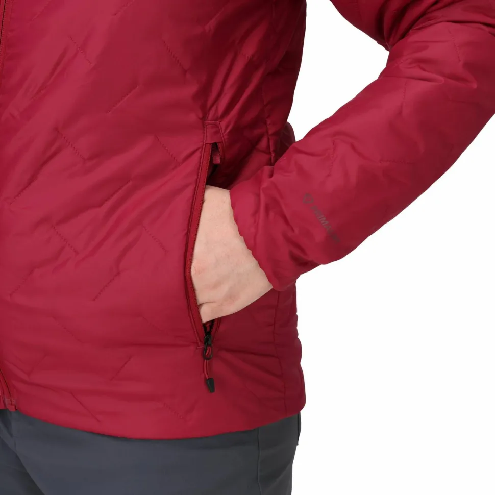Marmot Women's MonoQuilt Hoody Red Mulberry
