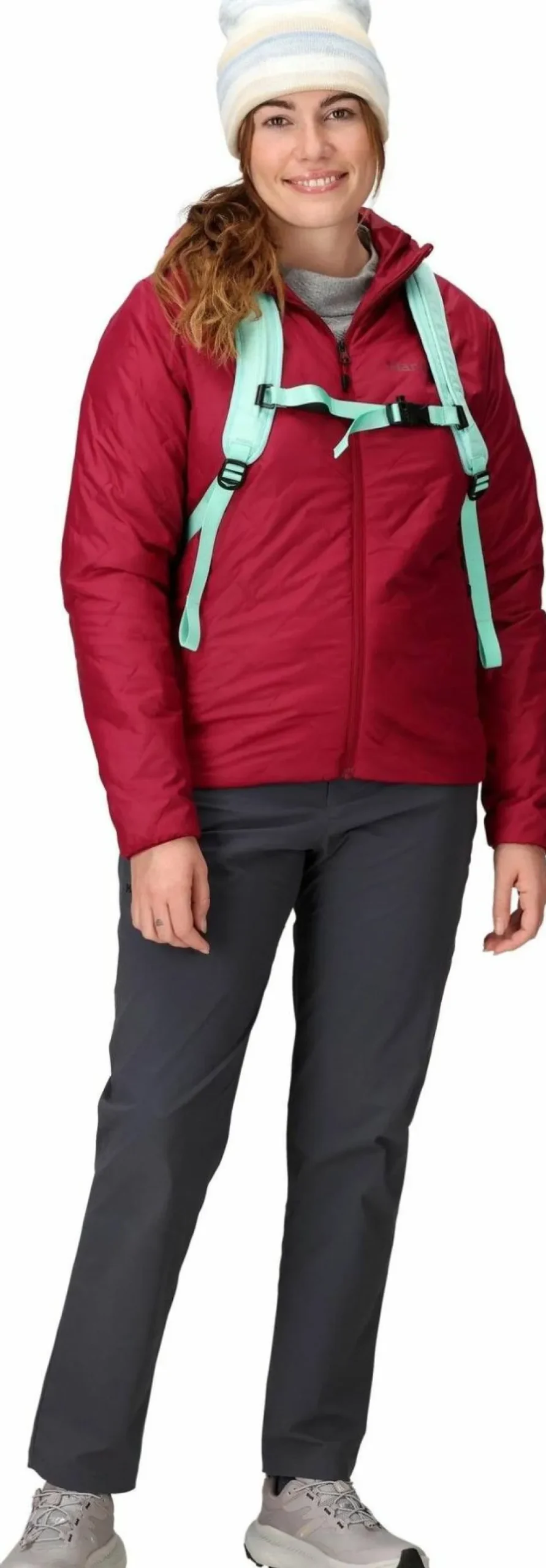 Marmot Women's MonoQuilt Hoody Red Mulberry