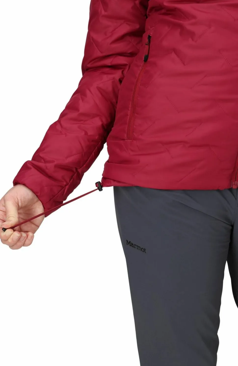 Marmot Women's MonoQuilt Hoody Red Mulberry
