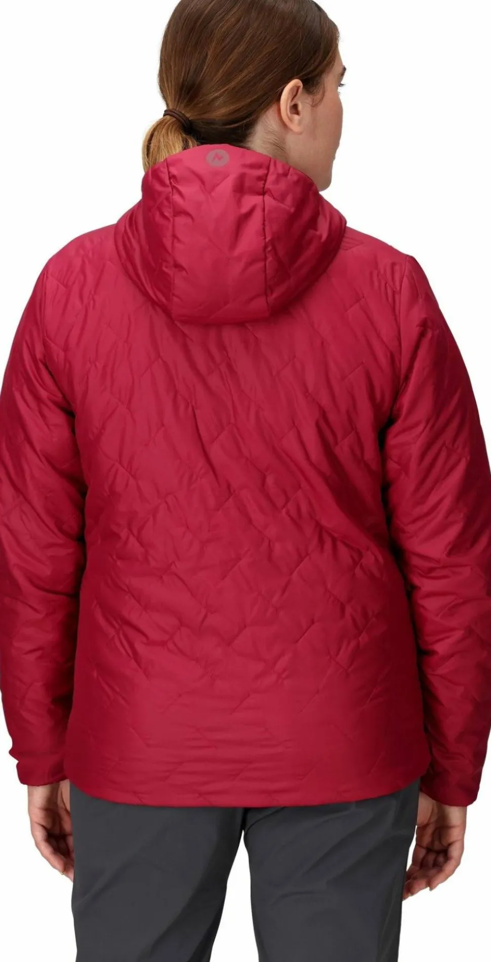 Marmot Women's MonoQuilt Hoody Red Mulberry