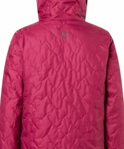Marmot Women's MonoQuilt Hoody Red Mulberry