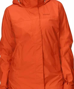 Marmot Women's Precip Eco Jacket Ginger Blossom