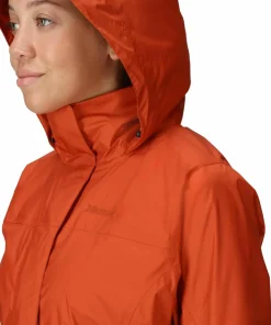Marmot Women's Precip Eco Jacket Ginger Blossom