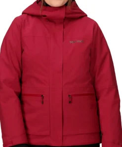 Marmot Women's Refuge Insulated Jacket Red Mulberry Clearance