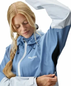 Marmot Women's Seeker Goretex Jacket Rain Cloud/vapor