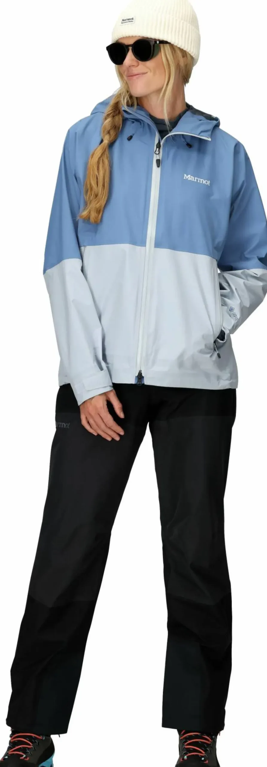 Marmot Women's Seeker Goretex Jacket Rain Cloud/vapor