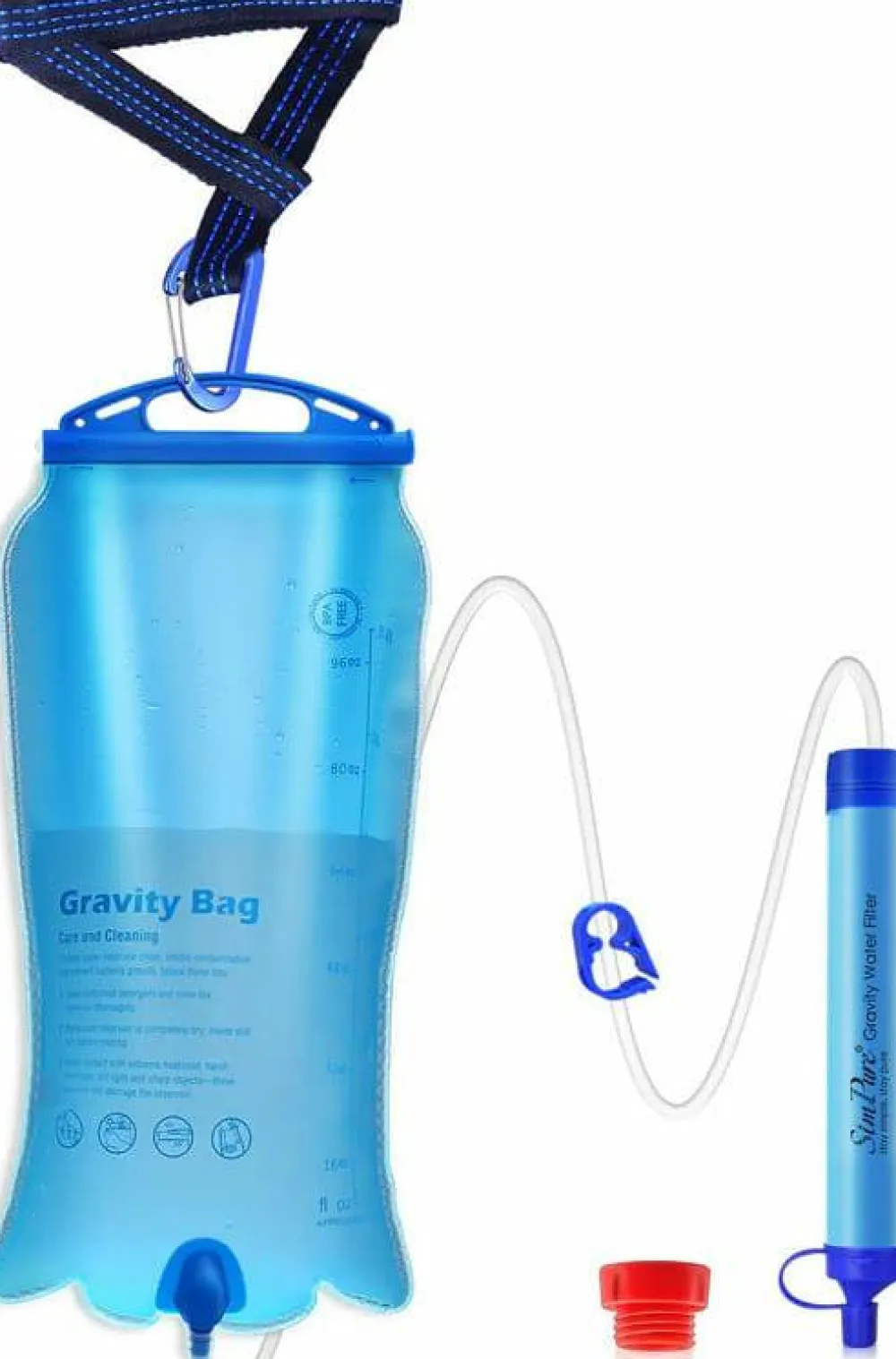 Hot Membrane Solution Gravity Filter Bag 3L Camping