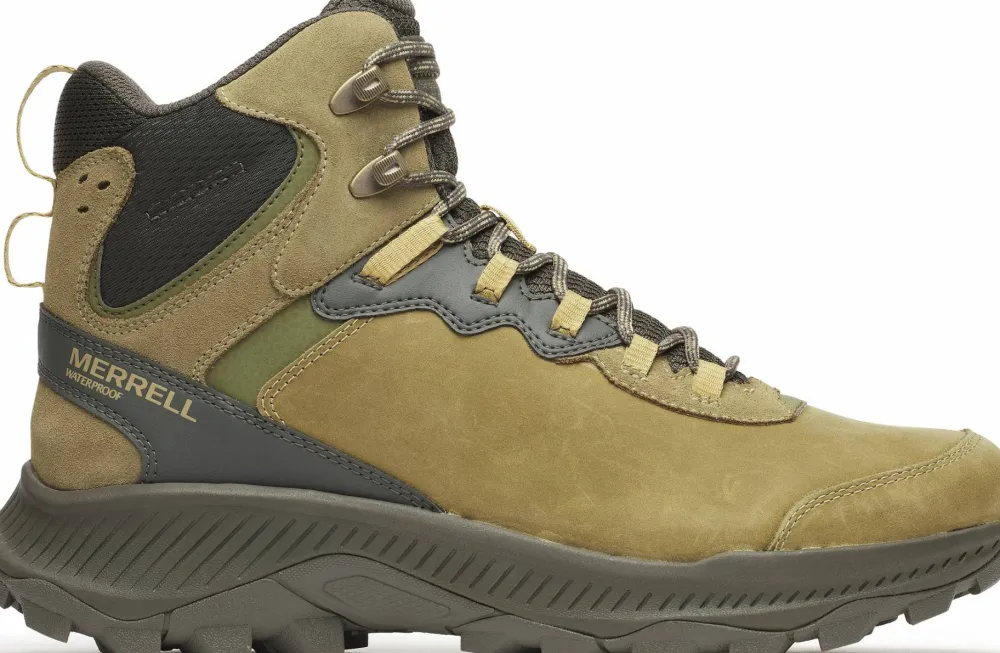 Merrell Men's Speed Strike 2 Leather Thermo Mid Waterproof Drab New