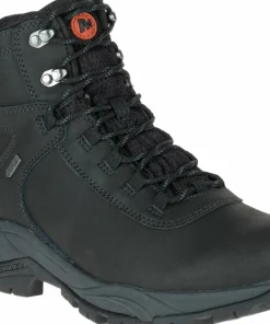Merrell Men's Vego Mid Leather Waterproof Black