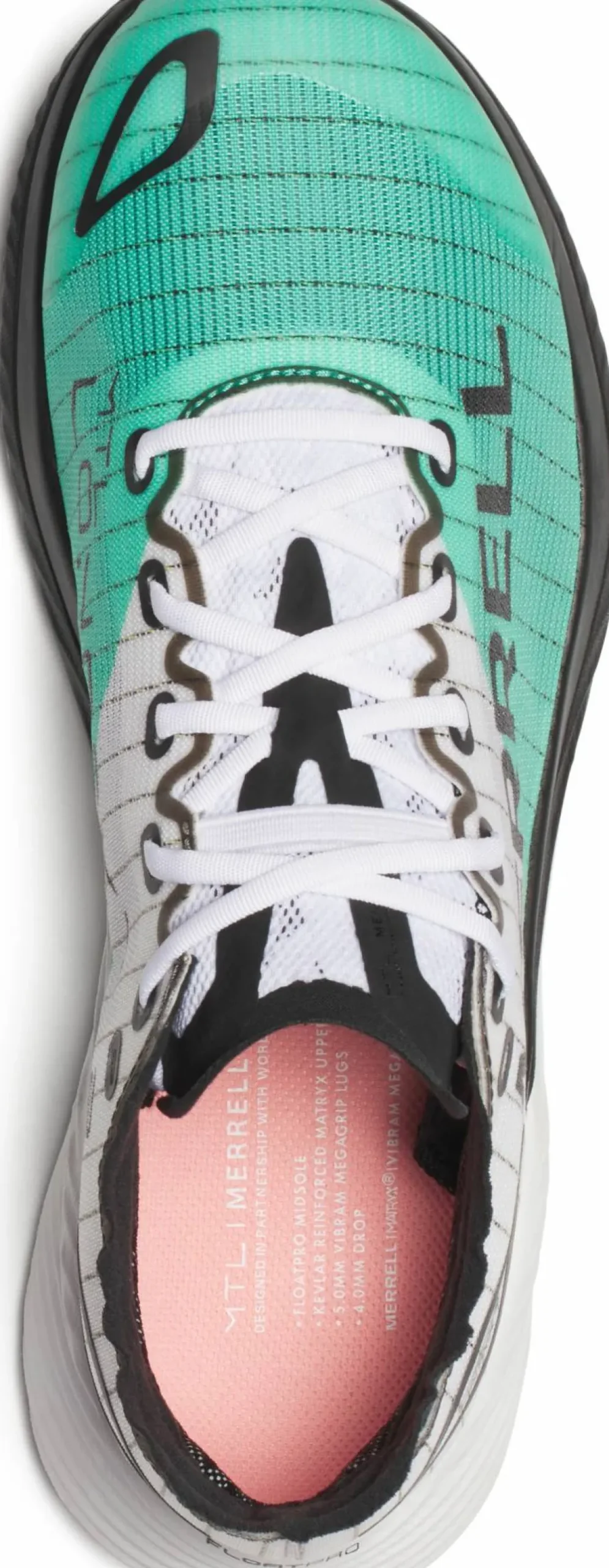 Outlet Women's MTL Long Sky 2 Matryx White/Turquoise Löparskor Dam