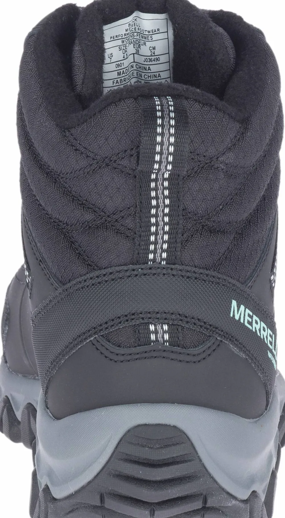 Merrell Women's Thermo Akita Mid Waterproof BLACK New