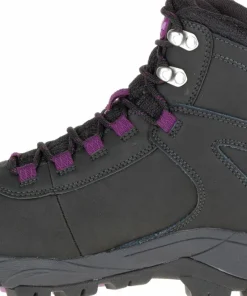 Merrell Women's Vego Mid Leather Waterproof BLACK/GLOXINIA Hot